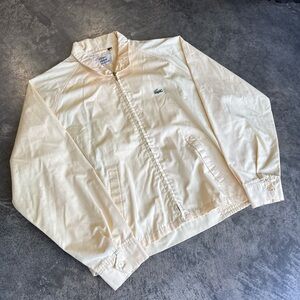 Vintage Lacoste Yellow Jacket